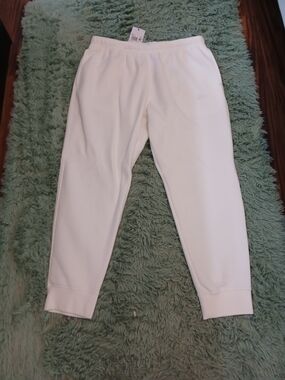 Nike White Men's Jogger Sweatpants